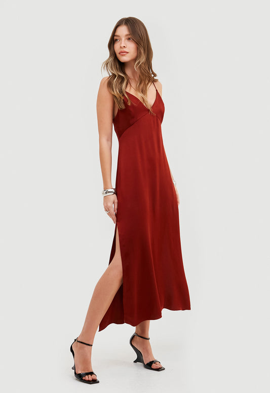 Vestido Alanis - Cherry