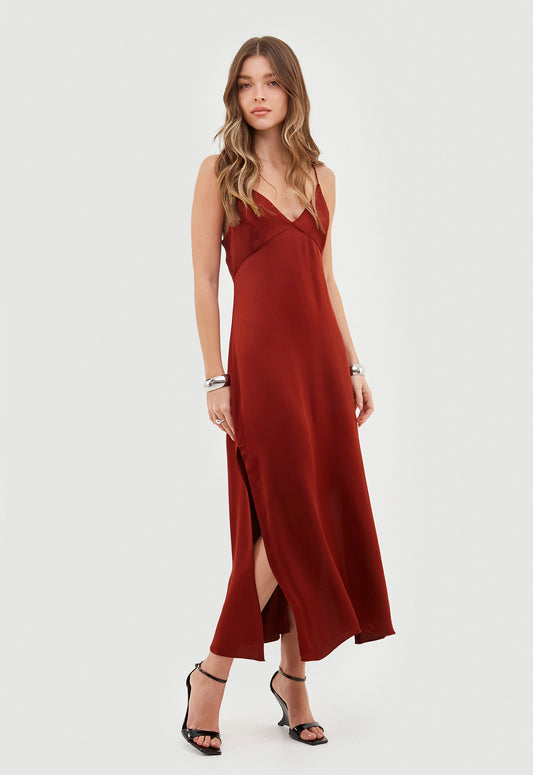 Vestido Alanis - Cherry