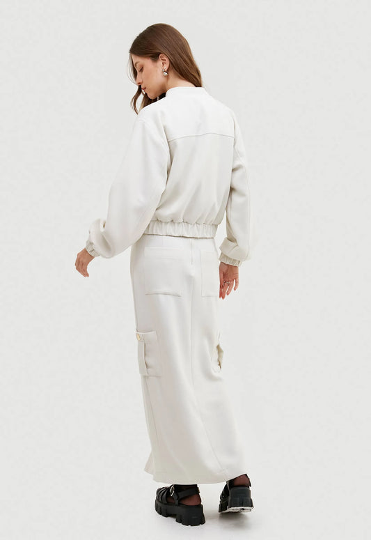 Saia Midi Gabrielle - Off White