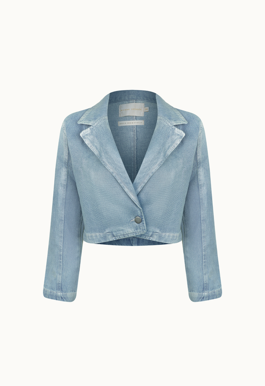 Blazer Jeans Isabelle - Metalizado