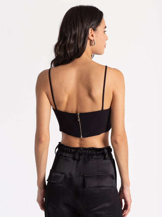 Cropped Lola - Preto