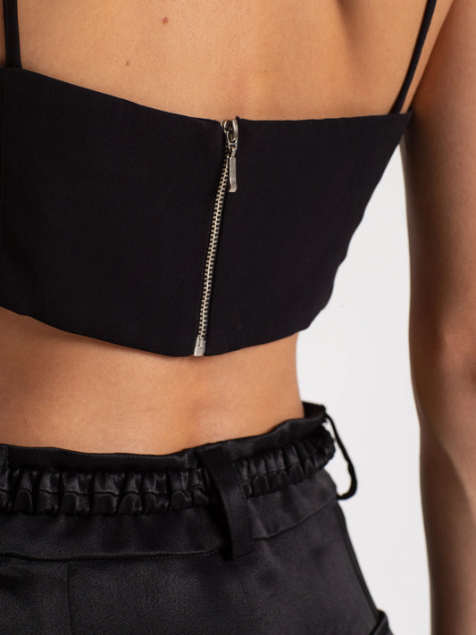 Cropped Lola - Preto