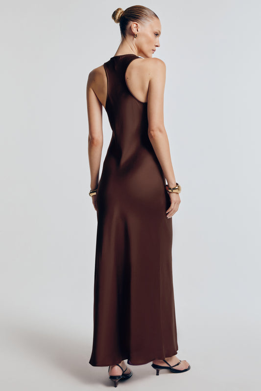 Vestido Angelina - Marrom