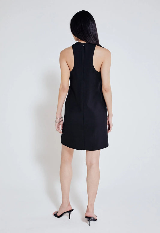 Vestido Crepe Diana - Preto