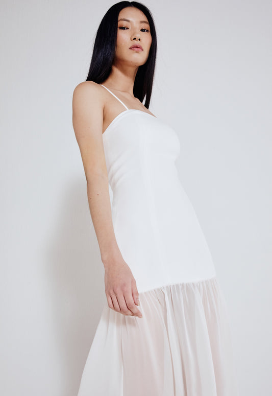 Vestido Longo Lanine - Off White