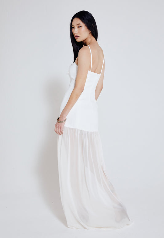 Vestido Longo Lanine - Off White