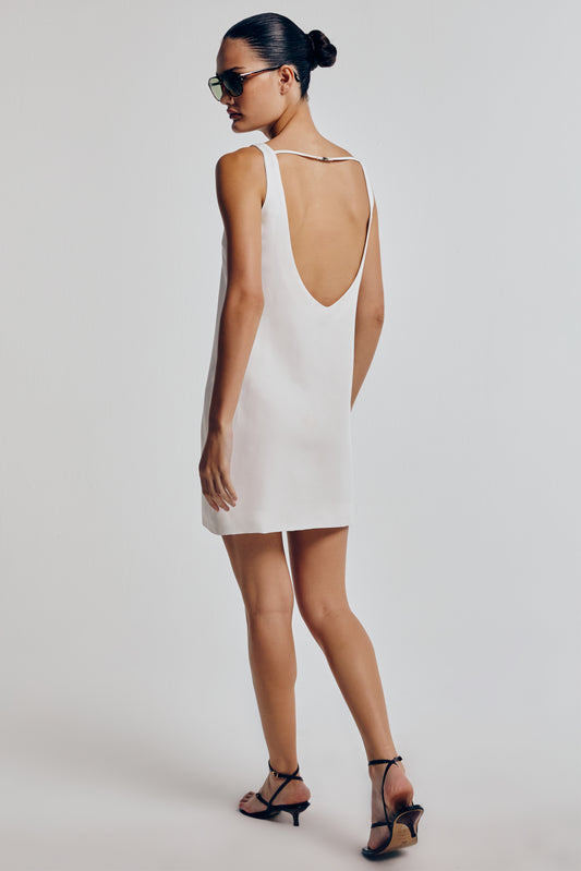 Vestido Linho Aline - Off White