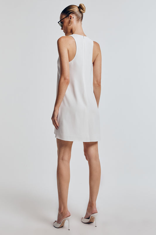 Vestido Crepe Diana - Off White