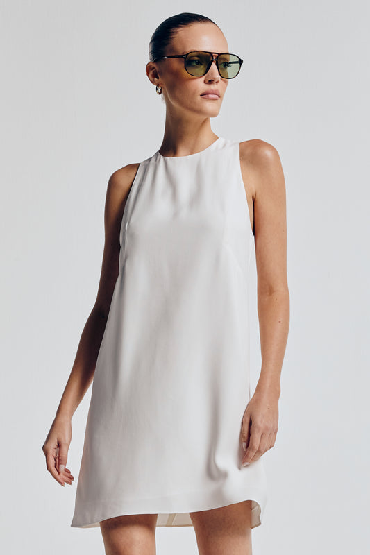 Vestido Crepe Diana - Off White