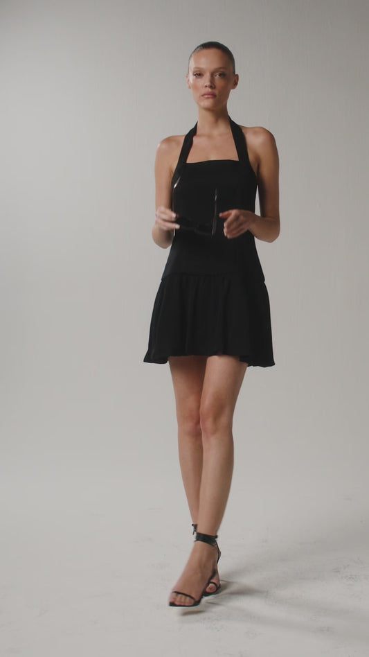 Vestido Balonê Delphine - Preto